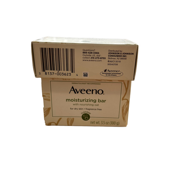 Aveeno Skincare New 2 Aveeno Moisturizing Bar For Dry Skin